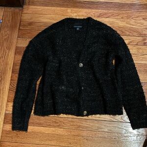 Cynthia Rowley Black Cardigan Sweater
